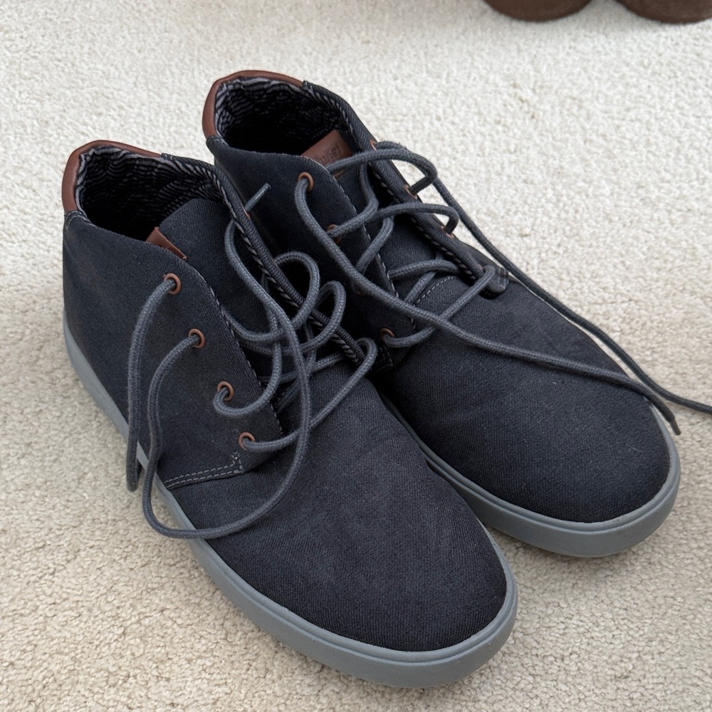 Men's OluKai Nana Hele Wai'apo navy Canvas